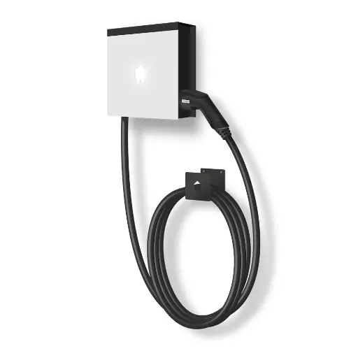 Smappee - Laadpaal - EV Wall 1-Fase 7.4kW Type 2 Kabel 8m Recht Met Kabelhouder